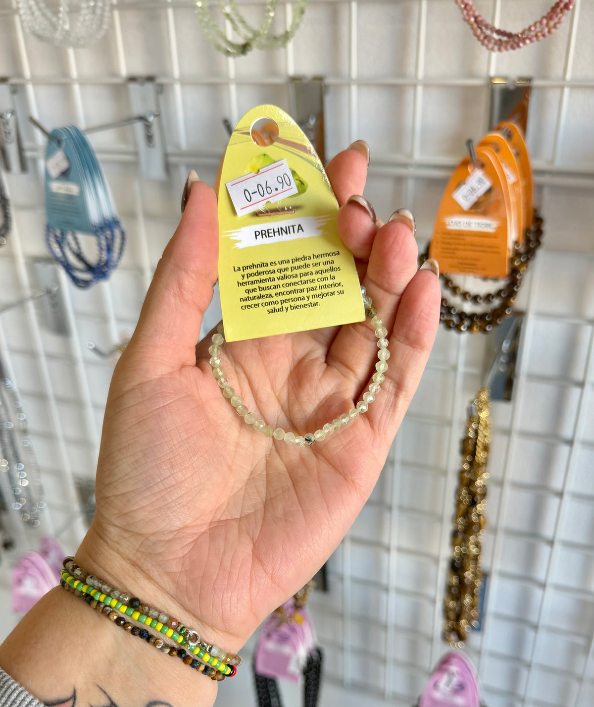 Pulsera prehenita