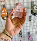 Pulsera ojo de tigre dorado
