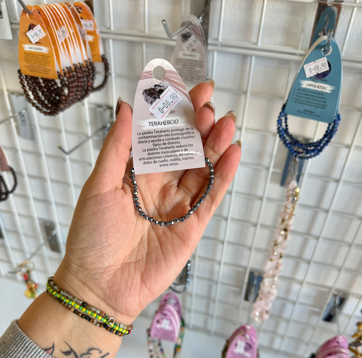 Pulsera terahercio (para los dolores )
