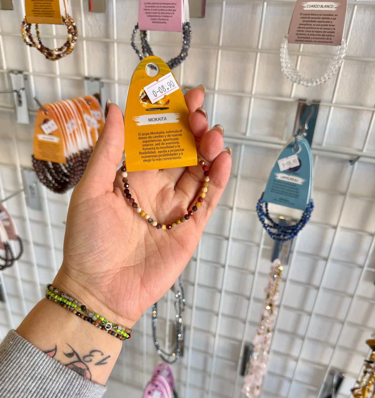 Pulsera mokaita