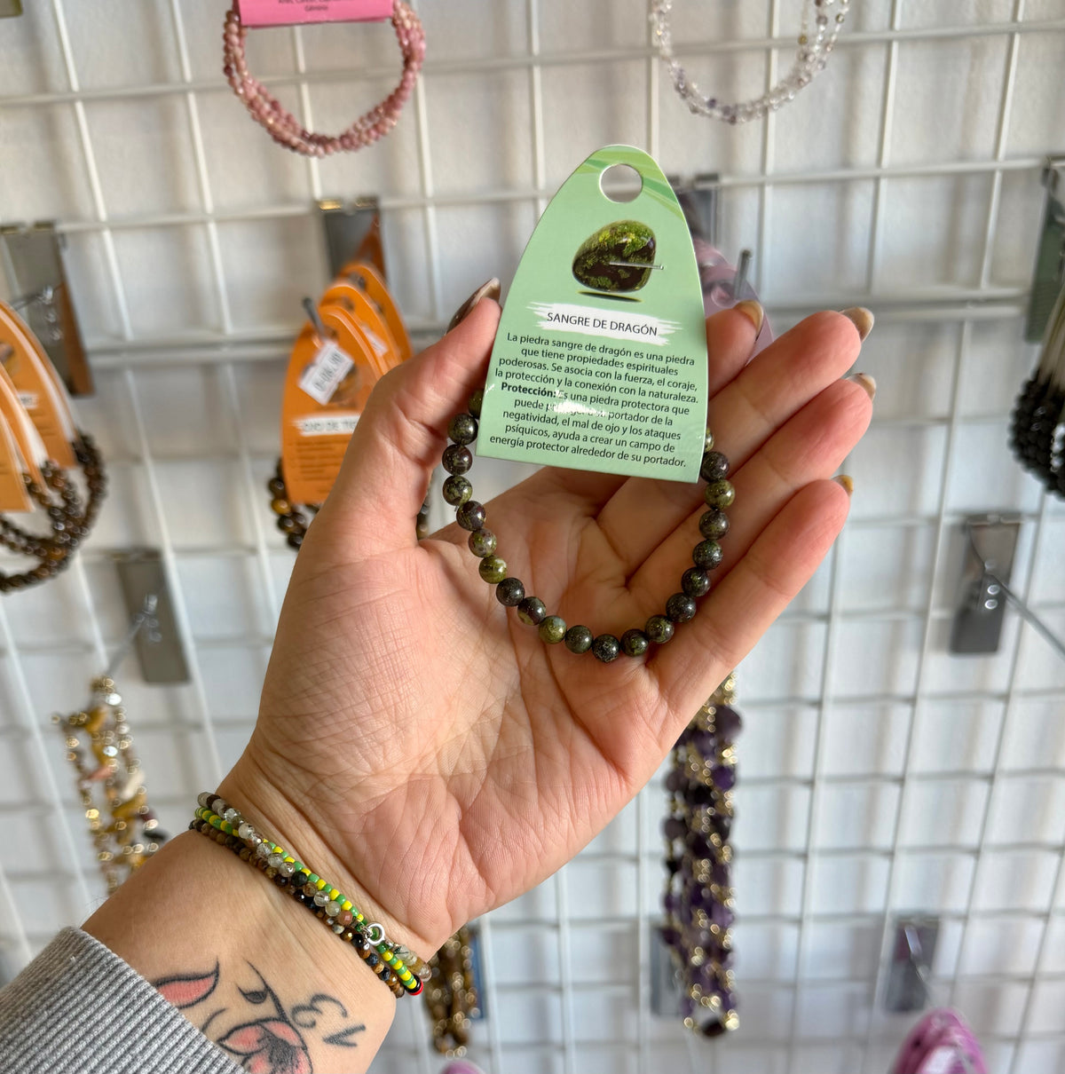 Pulsera sangre dragón (animo y vitalidad )