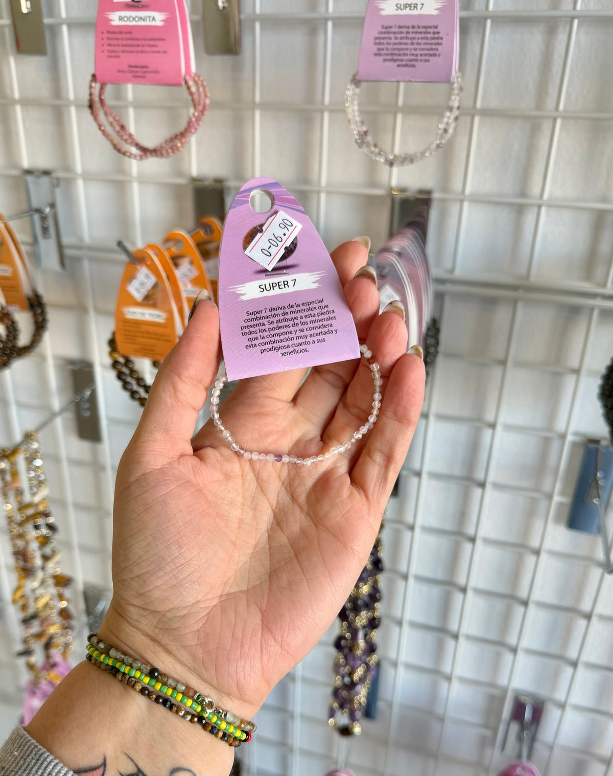 Pulsera súper 7